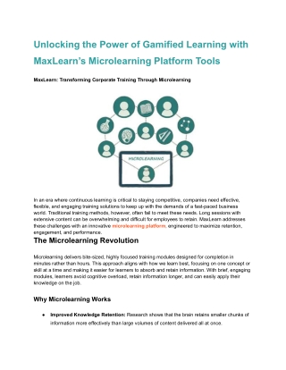 unlocking the power of gamified learning with