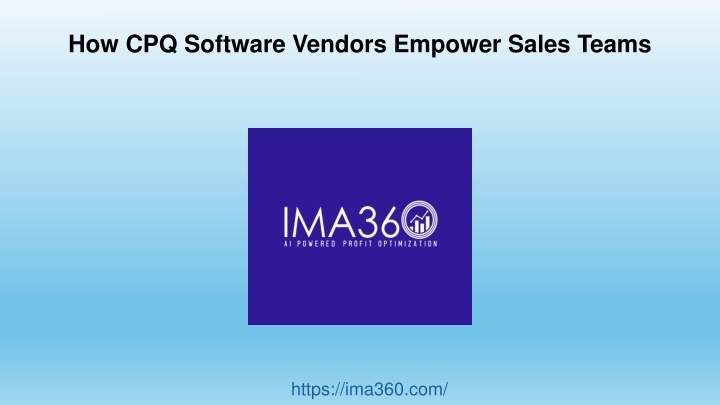 how cpq software vendors empower sales teams