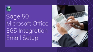 sage 50 microsoft office 365 integration email