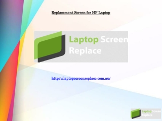 Replacement Screen for HP Laptop