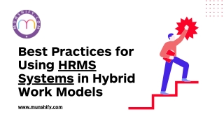 Embrace the future of work with a Hybrid HRMS system!