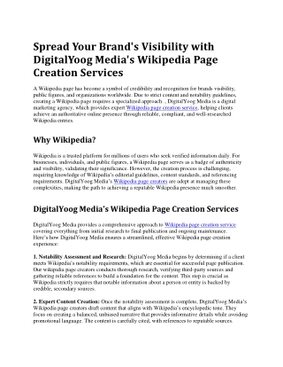 spread your brand s visibility with digitalyoog