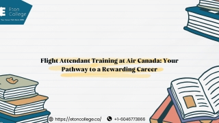 Flight Attendant Training at Air Canada Your Pathway