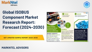 global isobus component market research report
