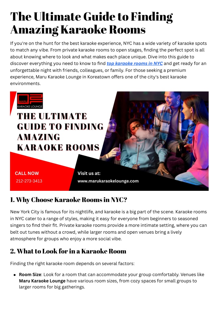 the ultimate guide to finding amazing karaoke