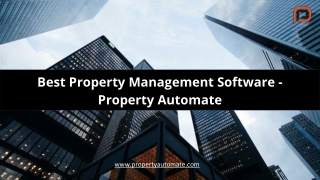 Best Property Management Software | Property Automate