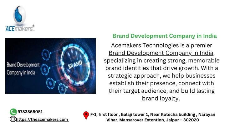 brand development company in india acemakers