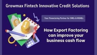 growmax fintech innovative credit solutions