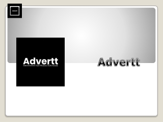 Expert Advertising Production Services by Advertt