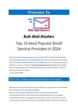 Top 10 Most Popular Email Service Providers in 2024 (2)