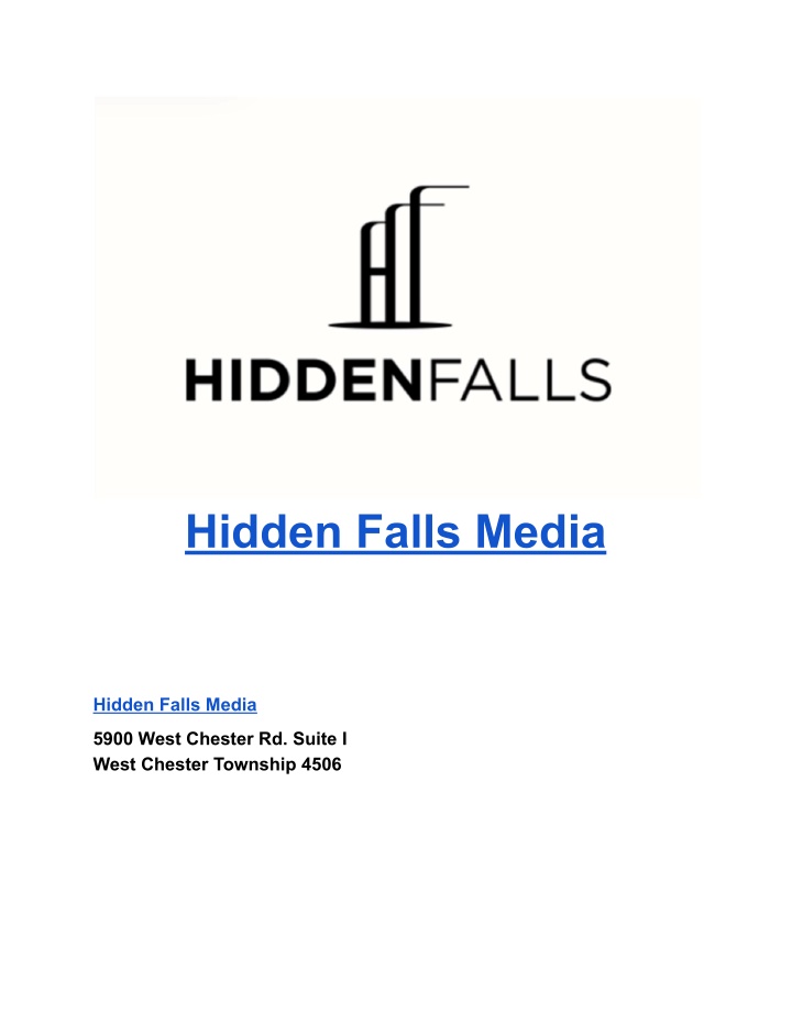 hidden falls media