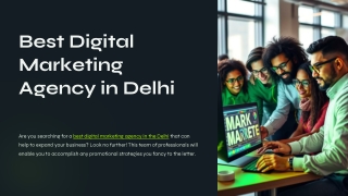 Best Digital Marketing Agency in Delhi - Buddys Infotech