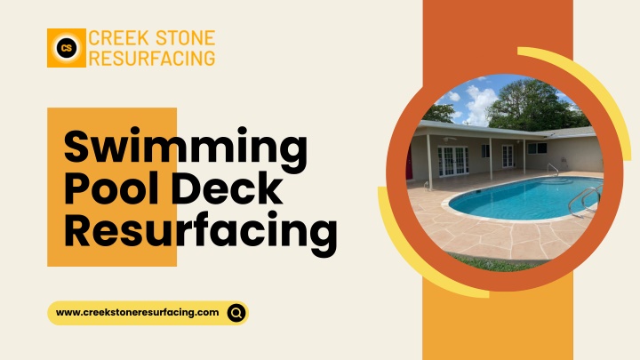 swimming pool deck resurfacing