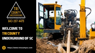 Choose the Best Utility Contractor near Charleston, SC