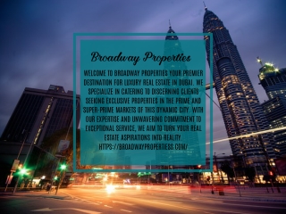 broadway properties welcome to broadway