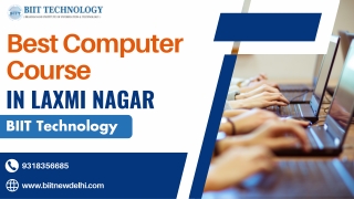 Best Computer Course in Laxmi Nagar, Delhi