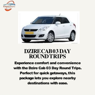 dzire cab 02 day round trips