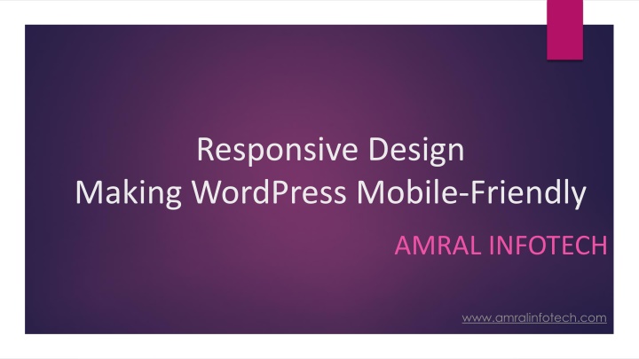 responsive design making wordpress mobile friendly