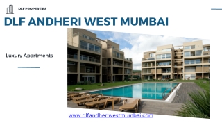 DLF Andheri West Mumbai Presentation