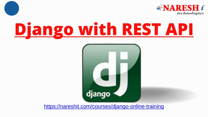 django with rest api