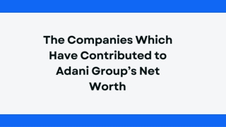 the companies which have contributed to adani