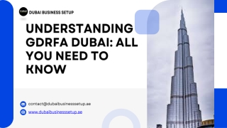 Understanding GDRFA Dubai All You Need to Know