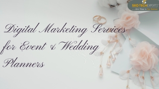 Digital Marketing Services Event Wedding Planner Dubai