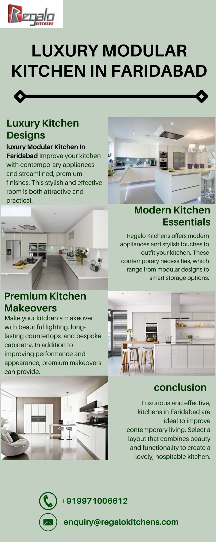 luxury modular kitchen in faridabad