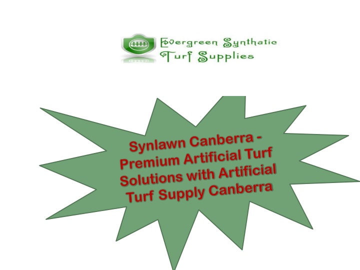 synlawn canberra premium artificial turf