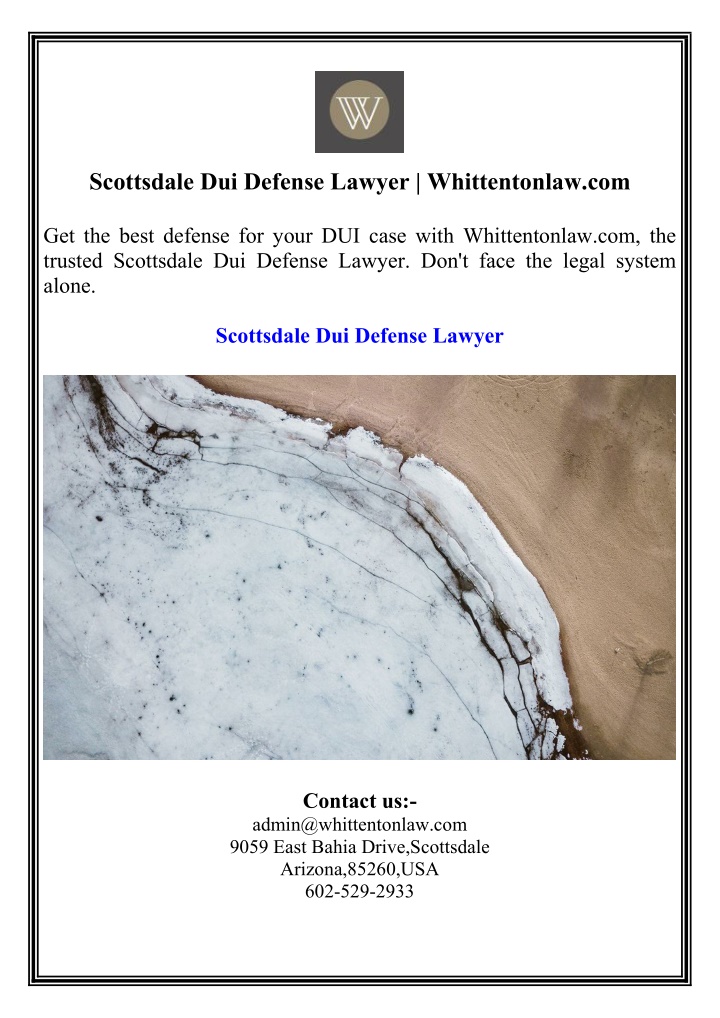 scottsdale dui defense lawyer whittentonlaw com