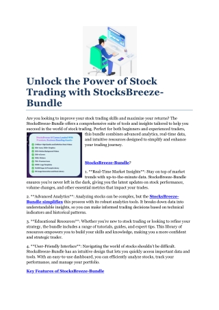 StocksBreeze-Bundle