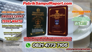 0821-4773-7105 Toko Penjual Map Raport Sampul Ijazah Awayan