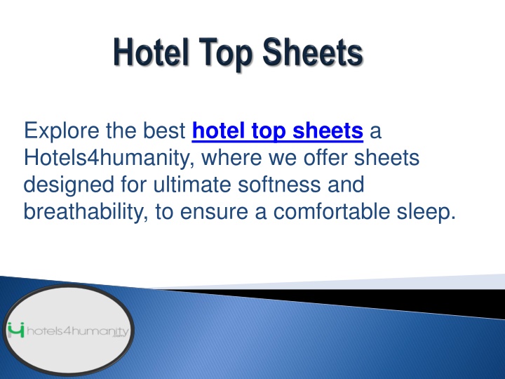 hotel top sheets