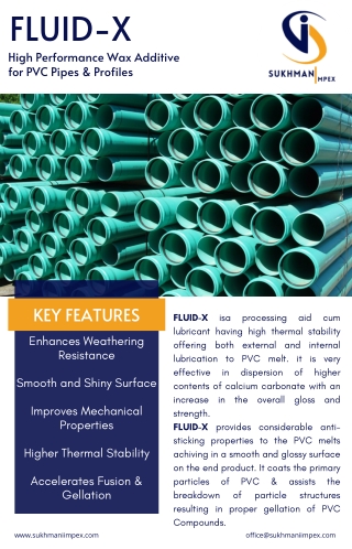 FLUID X (PVC LUBRI)