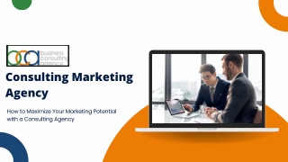 consulting marketing agency