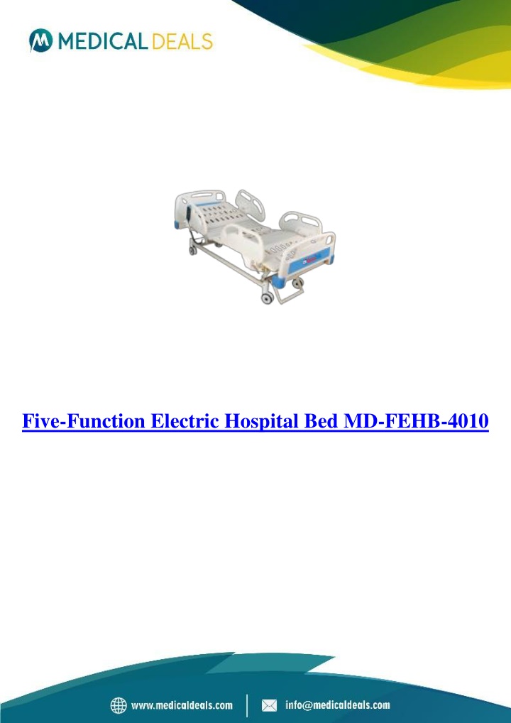 five function electric hospital bed md fehb 4010