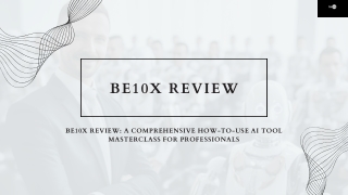 be10x review
