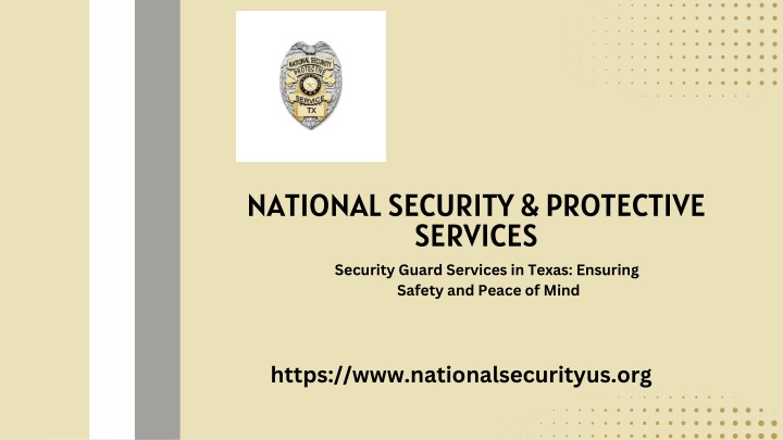 national security protective services security