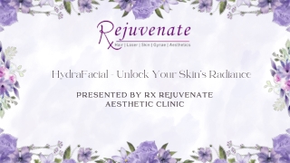 Best  Aesthetic Clinic in Delhi NCR  RX REJUVENATE