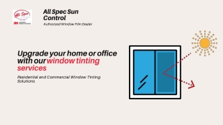 All Spec Sun Control  Jacksonville, FL