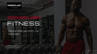 Discover NYC’s Best Fitness Gyms: Elite Amenities and Personalized Training