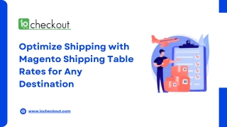 optimize shipping with magento shipping table