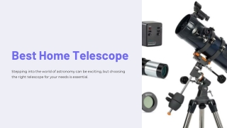 best home telescope