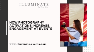 How Photography Activations Increase Engagement at Events