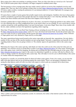 Using Bonuses To Beat Casino Games