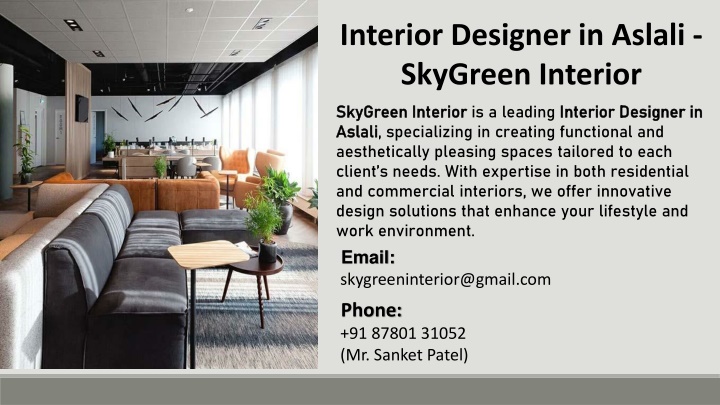 interior designer in aslali skygreen interior