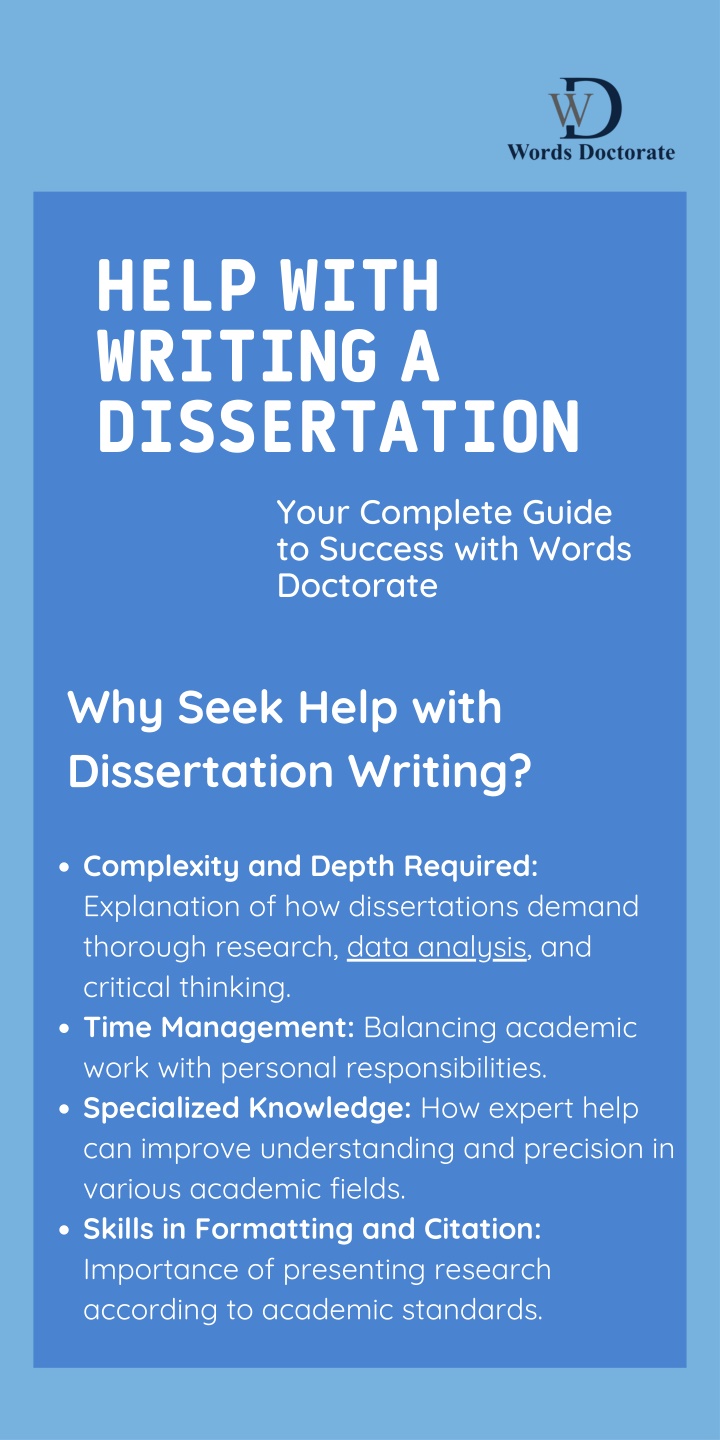 help with writing a dissertation your complete