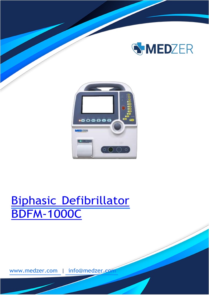 biphasic defibrillator bdfm 1000c