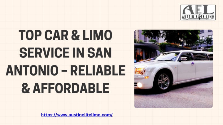 top car limo service in san antonio reliable