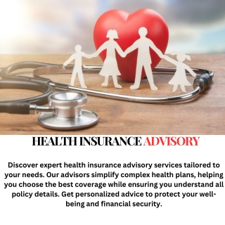 Health Insurance Consultancy - Expert Coverage Solutions